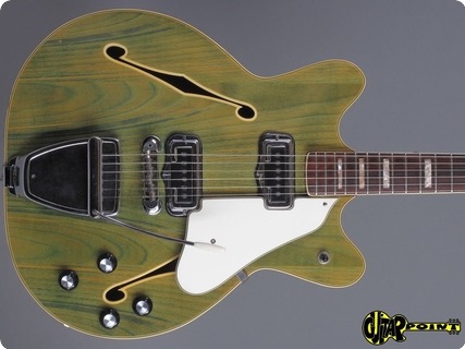 Fender Coronado Ii 1967 Wildwood   Green