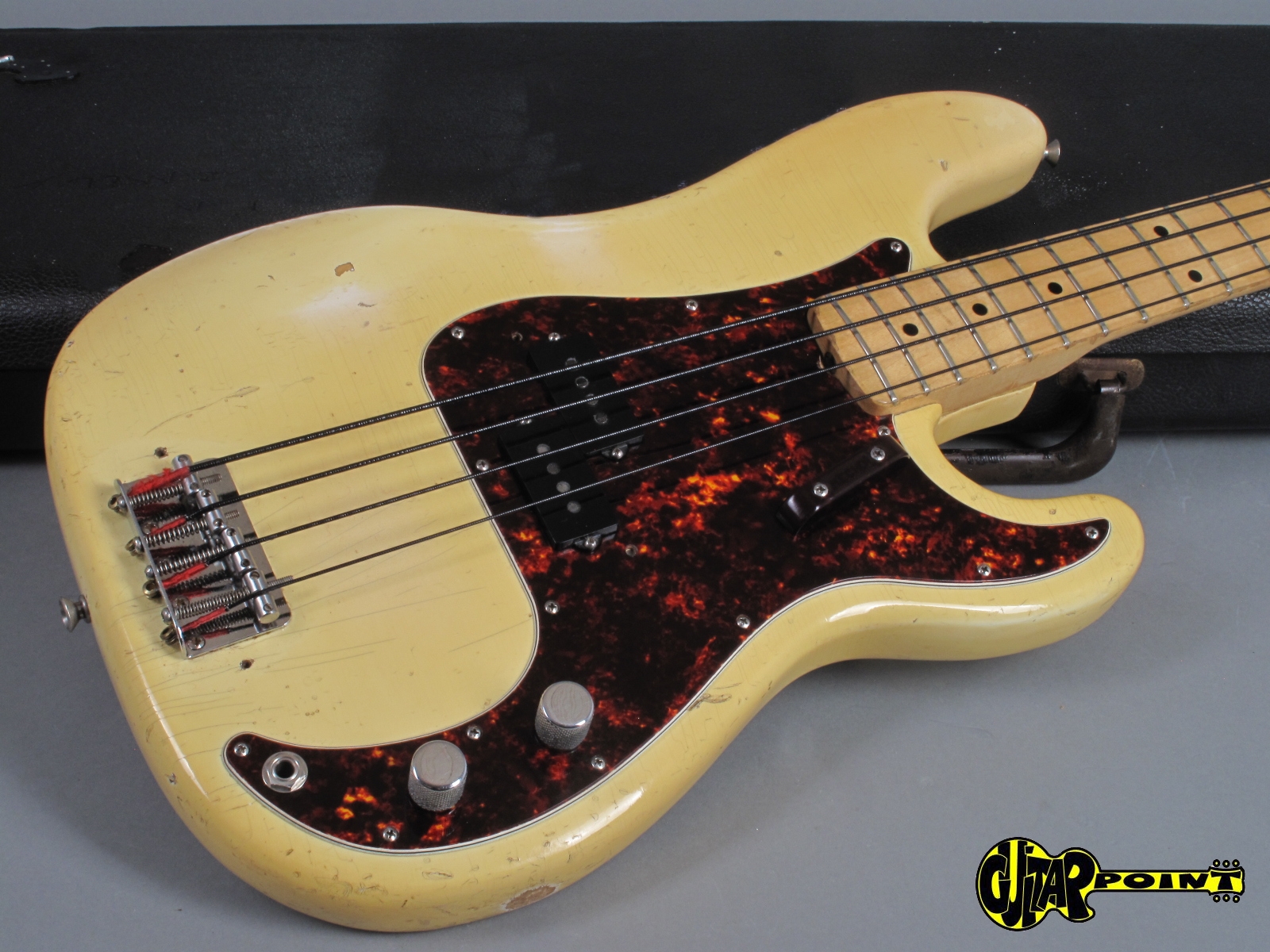 Fender Precision / P Bass 1973 Olympic White Bass For Sale GuitarPoint