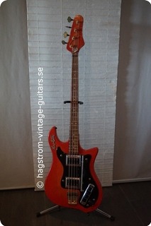 Hagstrom Coronado Iv 1963 Redburst