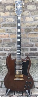 Gibson Sg Custom  1974 Walnut