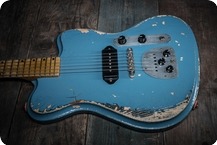 Vuorensaku Guitars-T. Junior Supacruiser-Gulf Blue