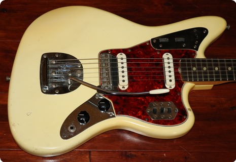 Fender Jaguar (fee0956) 1965 Olympic White 