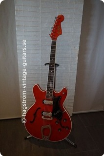 Hagstrom Viking 1967 Cherry Red