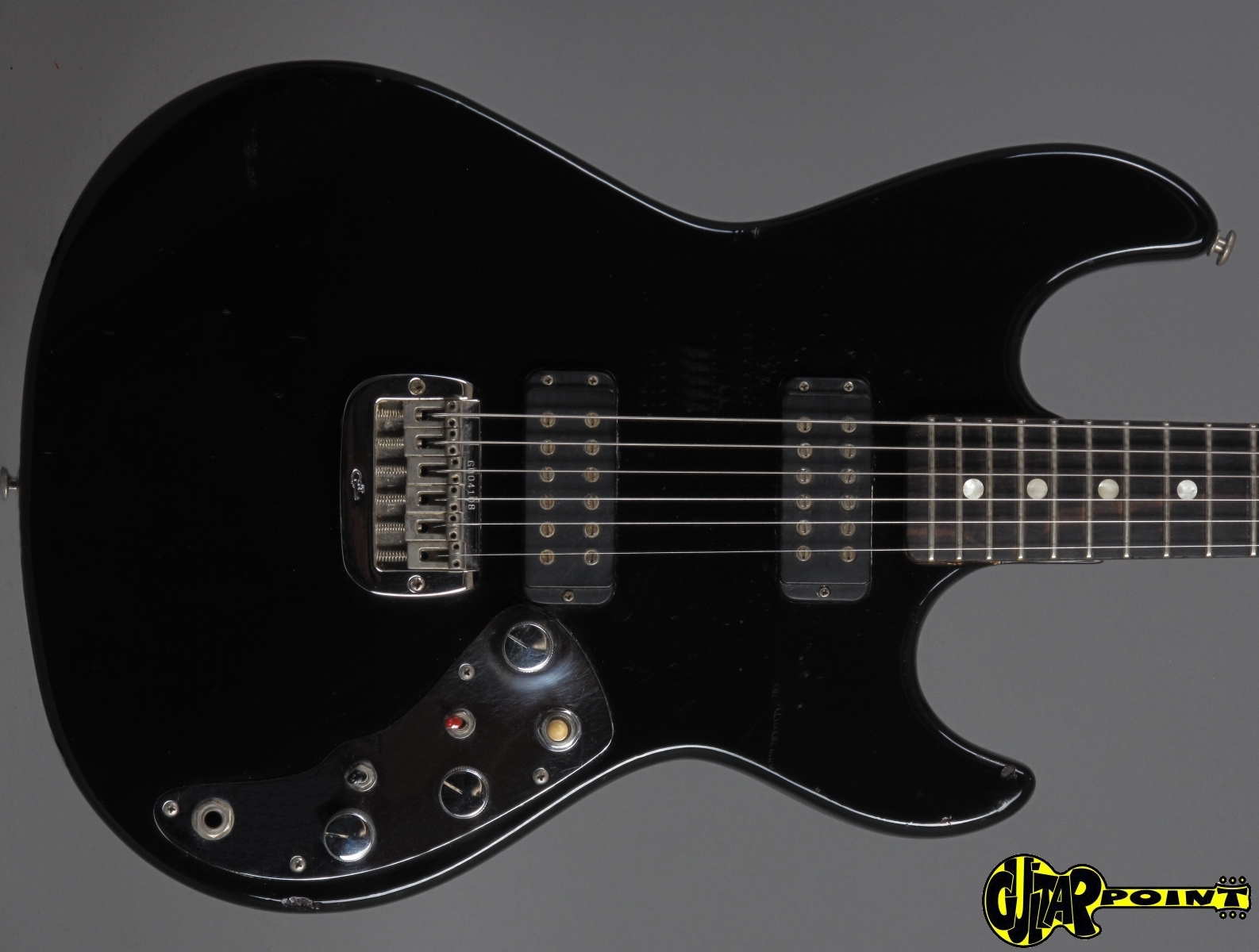 G L USA F 100 Series 1 1980 Black Guitar For Sale GuitarPoint