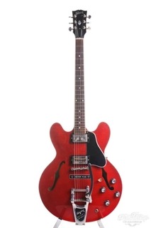 Gibson Es335 Bigsby Cherry Flame Red 1998