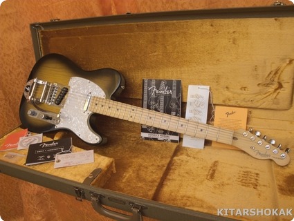 Fender ®  	Telecaster Standard Made In Usa With Bigsby 2003 Sunburst