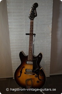 Hagstrom Viking 1968 Brownburst