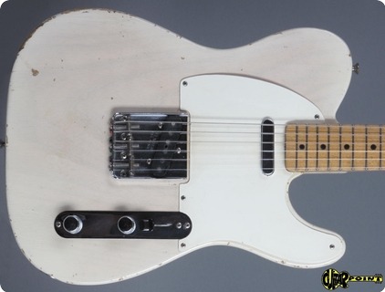 Fender Telecaster 1958 Blond    1 Piece Body !