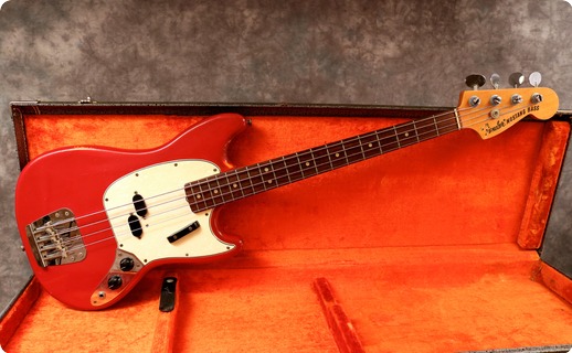 Fender Mustang Bass 1966 Dakota Red