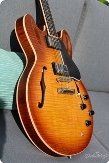 Gibson Es 335 Faded Cherry Burst Flame 2003