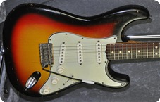 Fender Stratocaster with CITES Certificate 1965 Sunburst