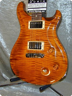 Paul Reed Smith Prs Mccarty Solid Rosewood Neck & 10 Top 2001 Violin Amber