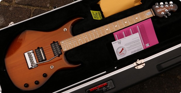 Music Man Musicman Jp6 Pdn Maple Neck 2017 Vintage Tobacco Sunburst