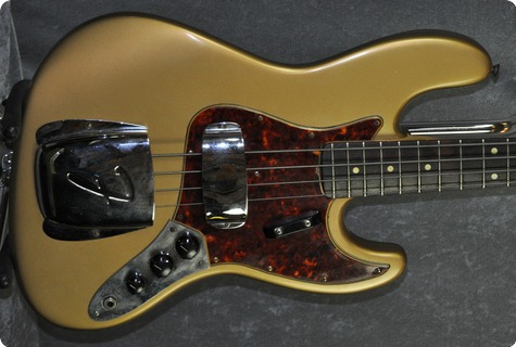 Fender Jazz Bass Incl Cites Certificate 1965 Shoreline Gold