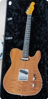 Fender Custom Shop Telecaster Quilted Redwood 2014 Natural Satin Finish