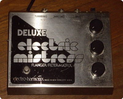 Electro Harmonix Deluxe Electric Mistress Flanger 1978 Metal Big Box
