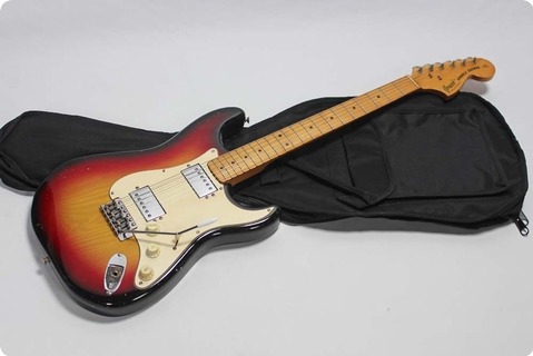 Greco Sparkle Sounds Strat Se 600 Humbucker Pickups 1977 Sunburst