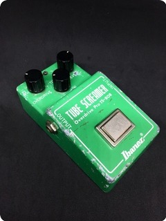 Ibanez Ts808 Tube Screamer Vintage R Logo With Chip Malaysia Green