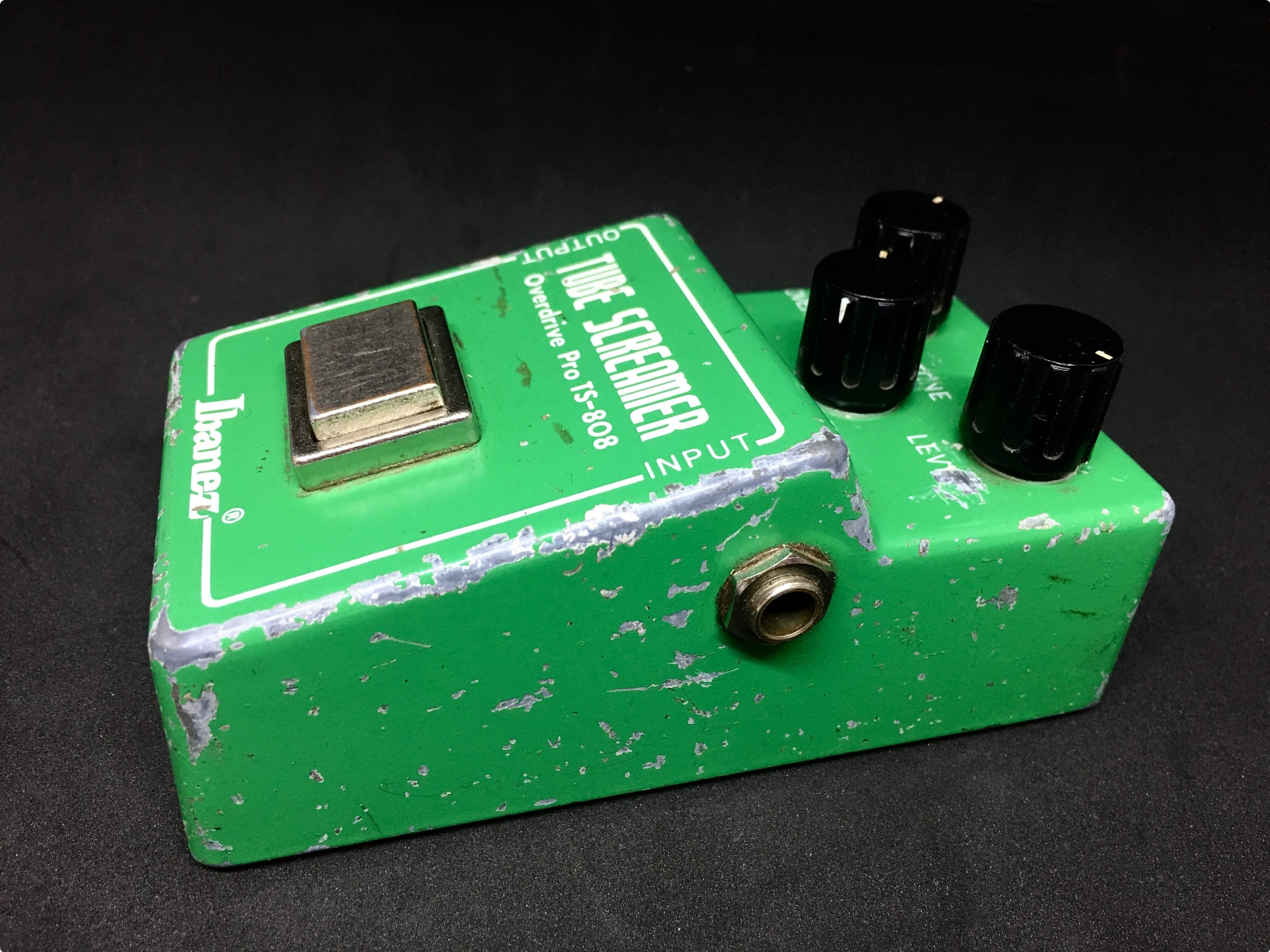 Ibanez TS808 Tube Screamer Vintage R Logo With Chip Malaysia 1980's
