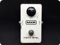 Mxr Micro Amp White