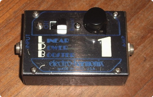 Electro Harmonix Lpb 1 Linear Power Booster 1970 Metal Box