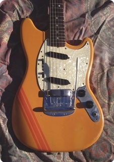 Fender Mustang Competitions Matching 1969 Yellow Orange