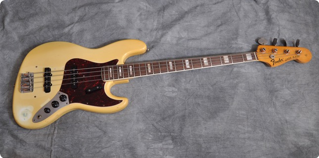 Fender Jazz Bass 1973 Olympic White