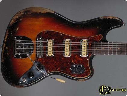 Fender Bass Vi / 6 String Bass 1962 3 Tone Sunburst 