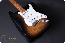 Fender Masterbuilt Customshop 50th Anniversary Stratocaster DENNIS GALUSZKA 2004 2 Tone Sunburst