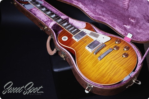 Gibson Custom Shop Les Paul Standard 1958 Mark Knopfler Vos 2016 Cherry Sunburst