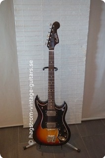 Hagstrom Hii N Transitional 1970 Sunburst