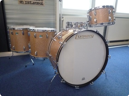 Ludwig Bonham Kit 1971 Champagne Sparkle