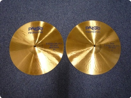 Paiste Paiste Prototype 602 Extra Heavy Hi Hat 1983