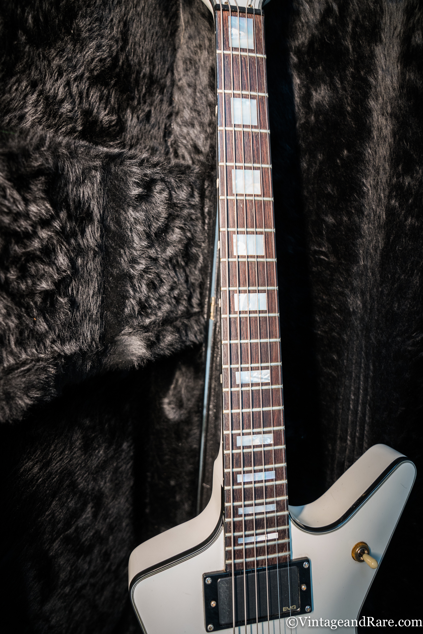 Dean Guitars Cadillac 2000 S White Guitar For Sale The