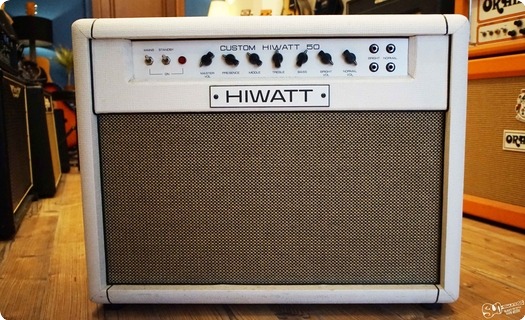 Hiwatt Hiwatt Custom 50 Sa112 Combo 2007 2007 White Tolex