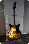 Hagstrom Viking De Luxe 1968 Brownburst