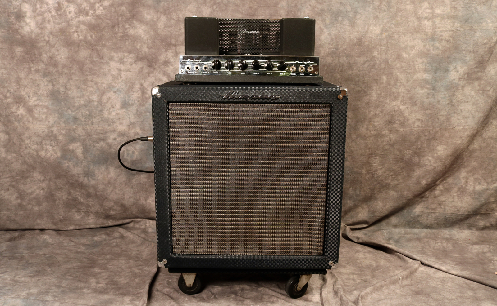 Ampeg B15 Nf 1965 Blue Checked Tolex Amp For Sale Andy Baxter Bass