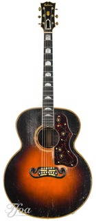 Gibson Sj200 Sunburst Rare Vintage Guitar 1940