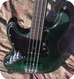 Fender Jazz Bass Lefty Fretless 1977-Green
