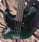 Fender Jazz Bass Lefty Fretless 1977 Green