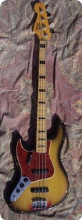 Fender Jazz Bass Lefty 1972 Sunburst