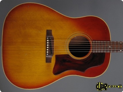 Gibson J 45 1966 Cherry Sunburst
