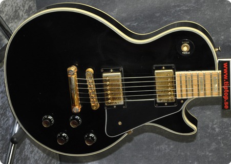 Gibson Les Paul Custom Maple Fb & Neck 1978 Black.