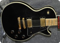 Gibson Les Paul Custom Maple Fb Neck 1978 Black