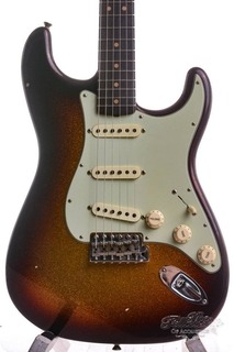 Fender Custom Shop Fender Ltd Ed Namm 63 Stratocaster Journeyman 3 Tone Sunburst Sparkle 2017