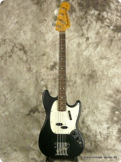 Fender Mustang Bass 1973 Black