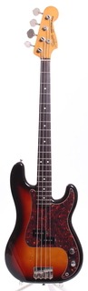 Squier By Fender Japan Precision Bass '62 Reissue Jv Series 1983 Sunburst