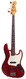 Squier By Fender Japan Jazz Bass '62 Reissue JV Series 1983-Candy Apple Red