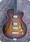 Hofner-HOFNER PRESIDENT 457/12-1966-Violin Sunburst