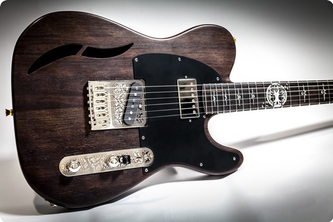 Mithans Guitars T Roots 2018 Natural Wenge Brown